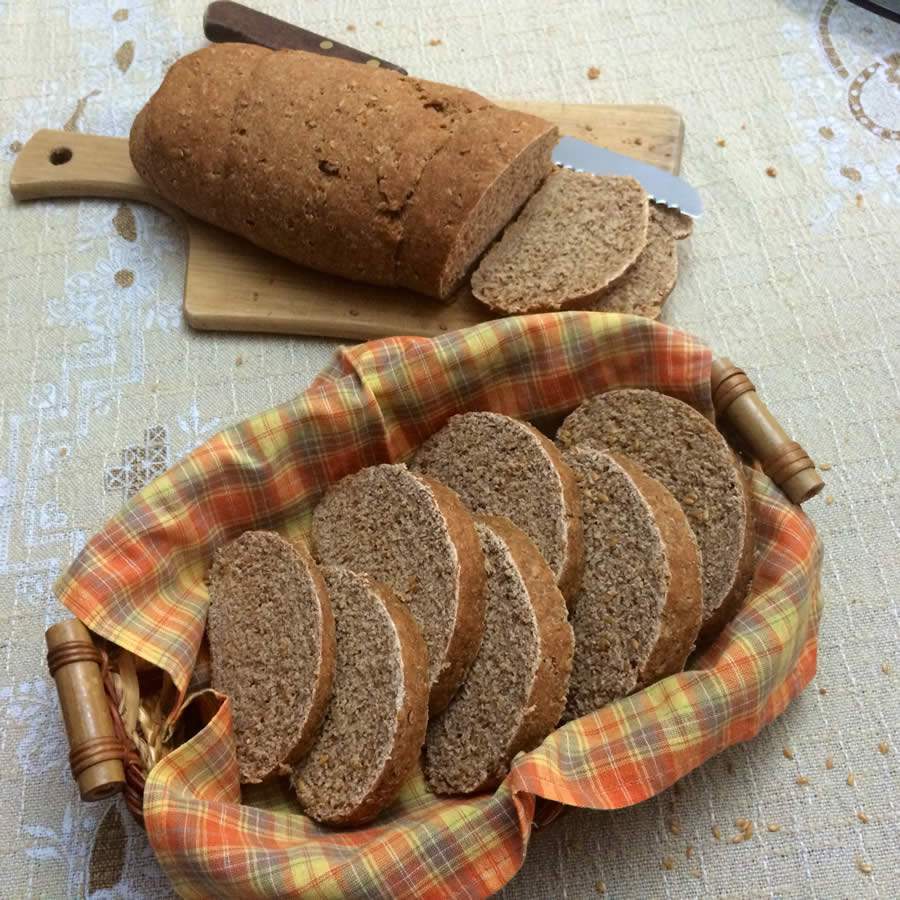 Pão integral com linhaça - Créditos: divulgação