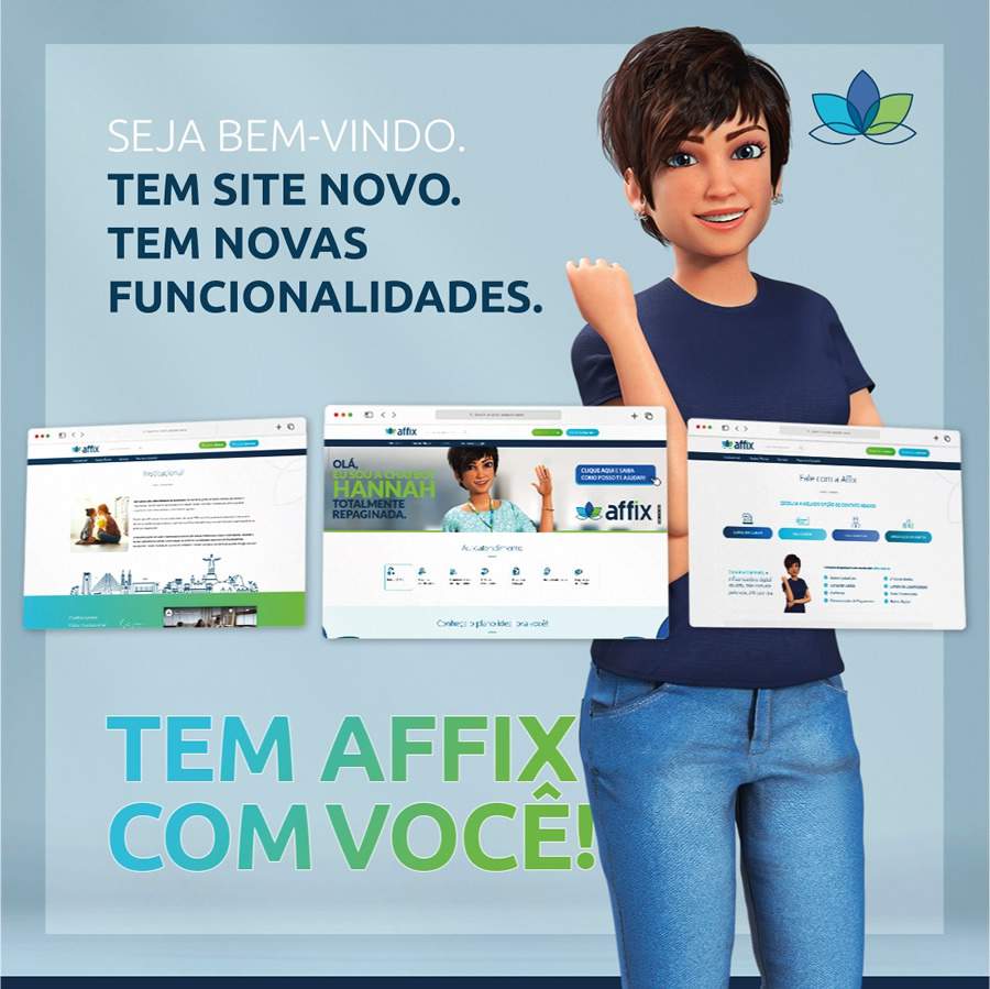 Affix lan&ccedil;a novo site mais moderno e amig&aacute;vel