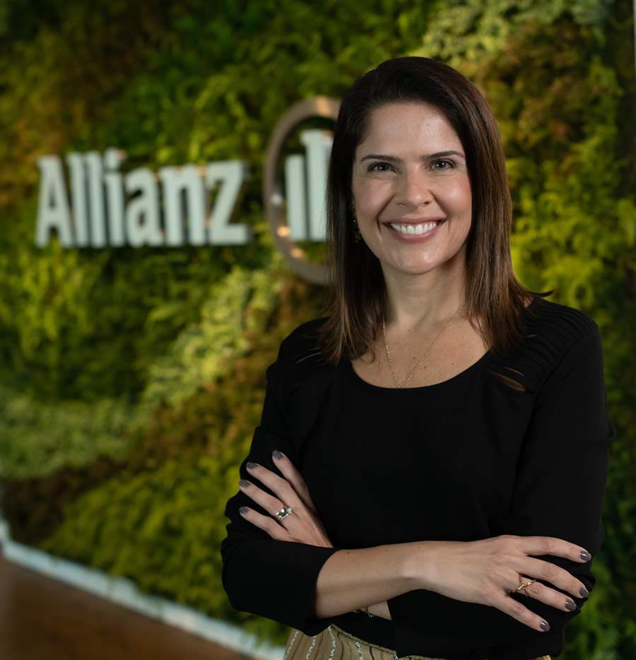 Karine Barros, diretora executiva Comercial da Allianz Seguros (créd.Túlio Vidal )