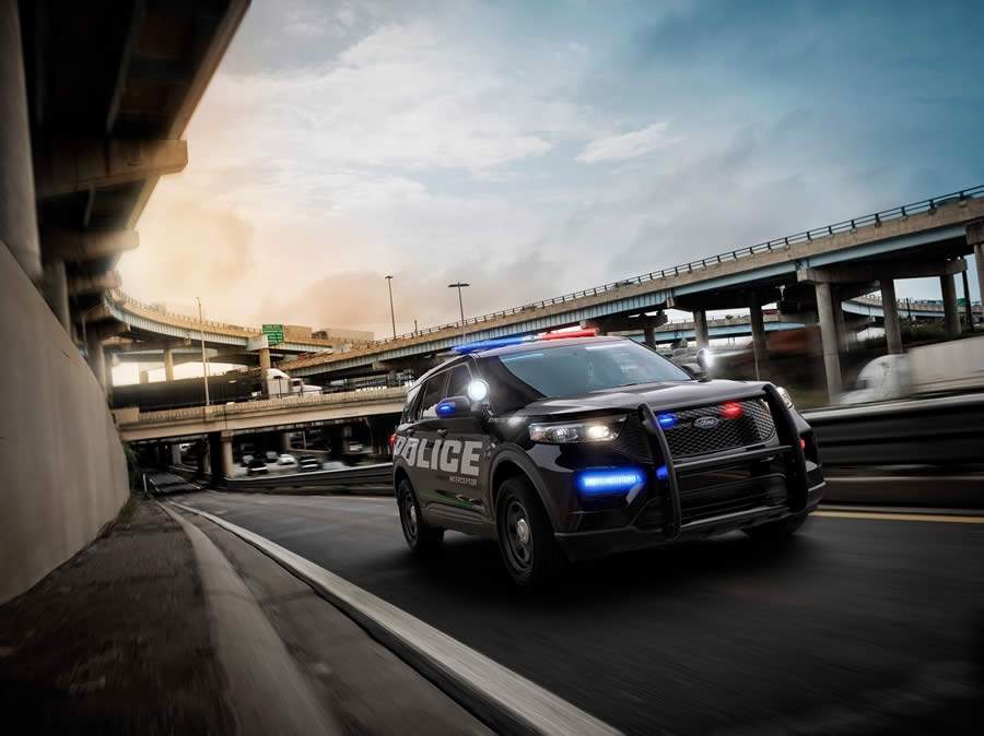 Ford Lança Seu Novo Utilitário Híbrido De Polícia, O Police Interceptor Utility 2020