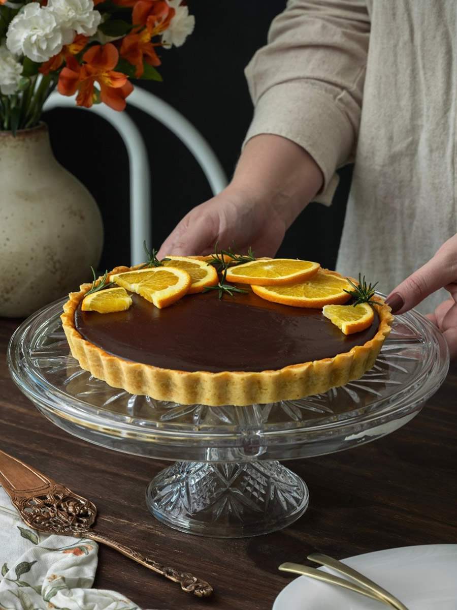 Divulgação Torta de Chocolate com Laranja
