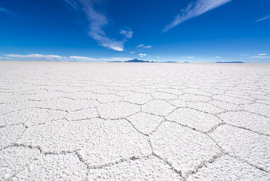 Salar de Uyuni, na Bol&iacute;via