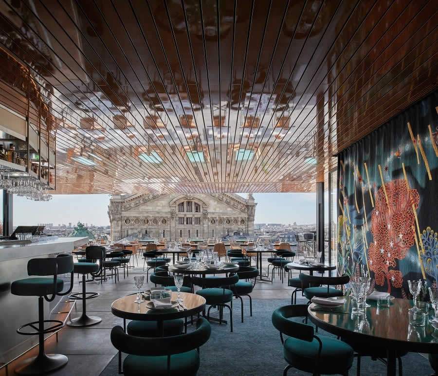 Terra&ccedil;o da Galeries Lafayette Recebe o Restaurante Tortuga Neste Come&ccedil;o de Outono em Paris