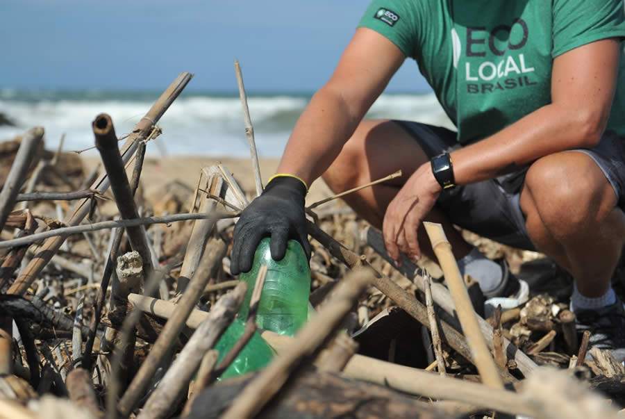 Resíduos de Praias EcoLocal BR - Foto Cleiton Giro Urbano