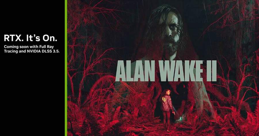 NVIDIA anuncia Alan Wake 2 com Full Ray Tracing e DLSS 3.5
