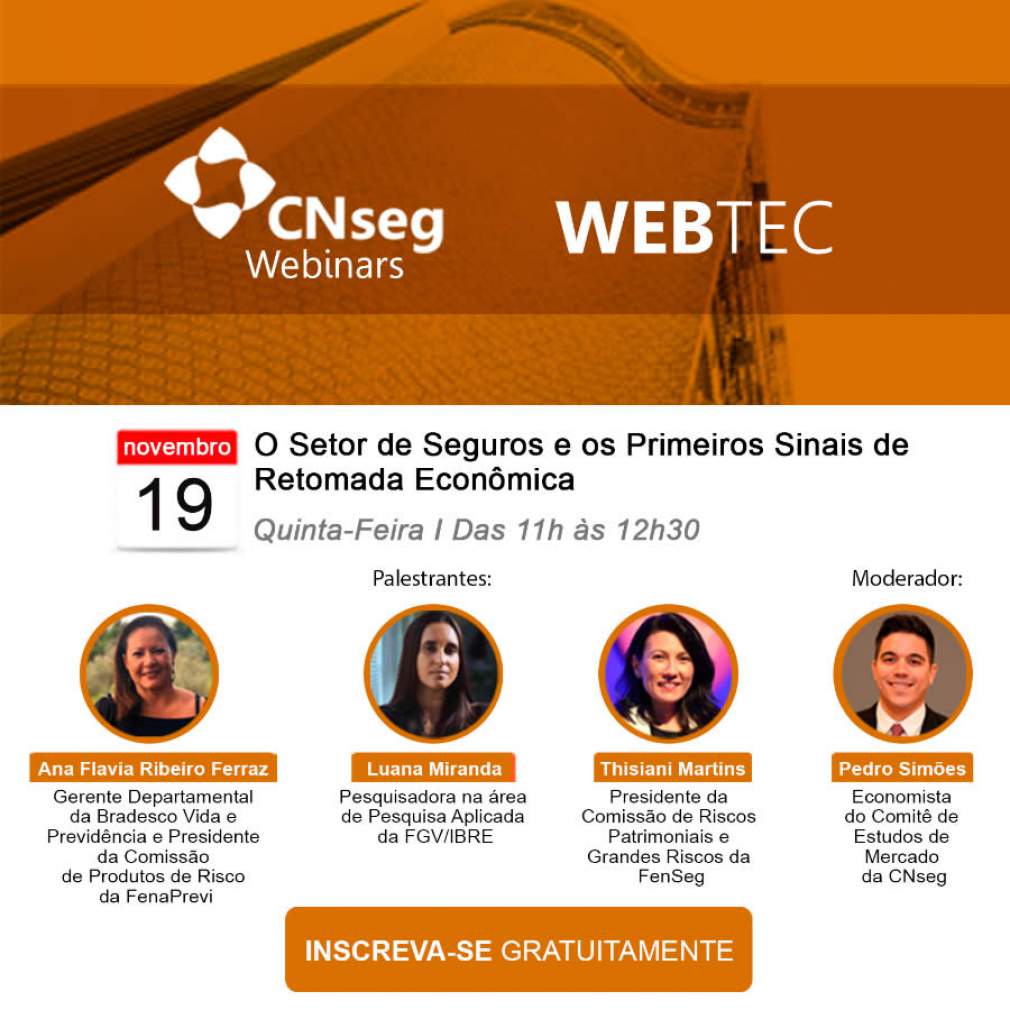 Webtec CNseg discute primeiros sinais de retomada