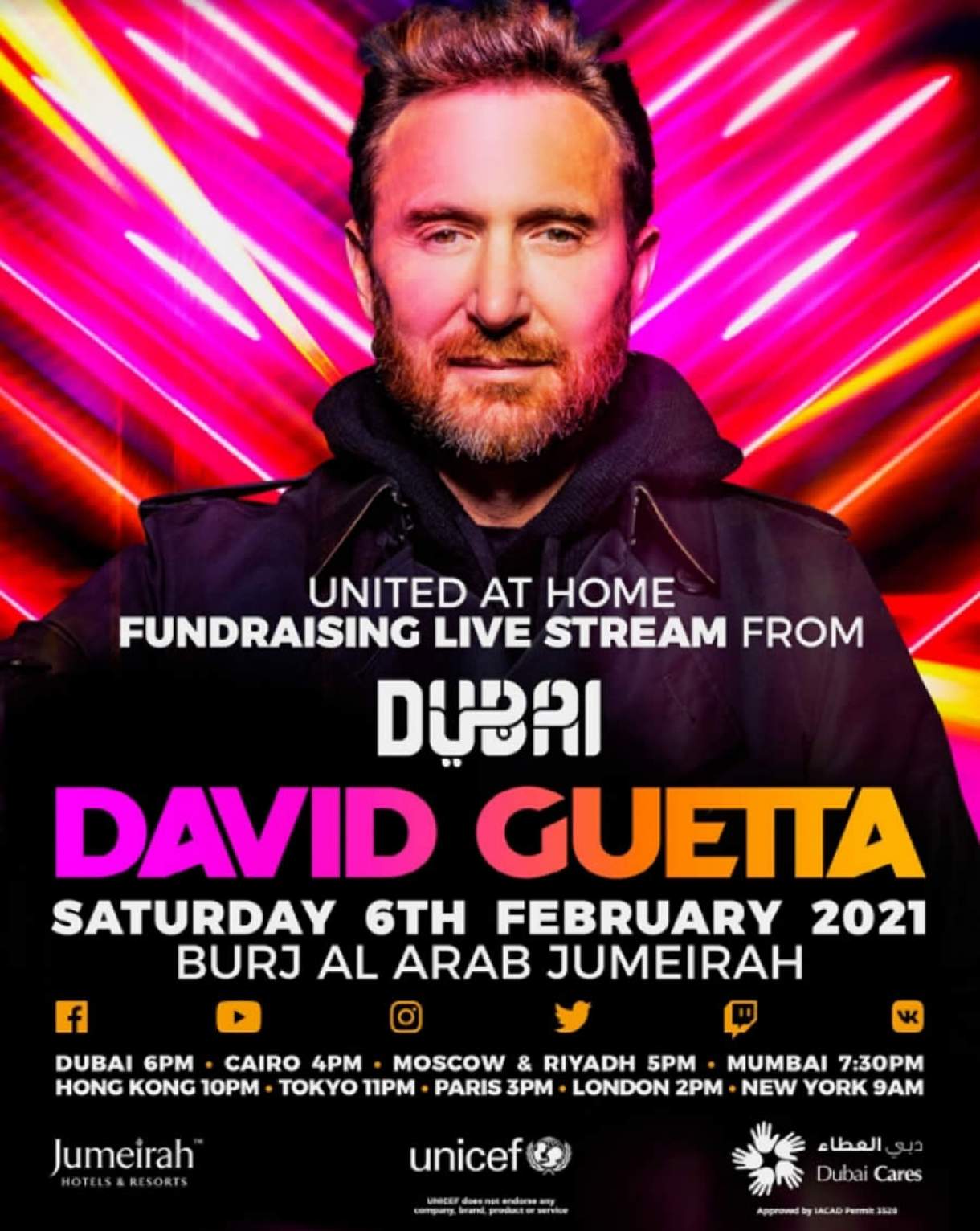 David guetta live. Дэвид Гуетта Дубай. Дэвид Гетта 2023. David Guetta Dubai 2021. David Guetta United at Home.