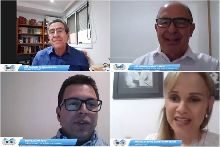 Processo Civil e Seguro e Estabiliza&ccedil;&atilde;o da Tutela Antecipada foram temas da quinta parte do ciclo de palestras da AIDA