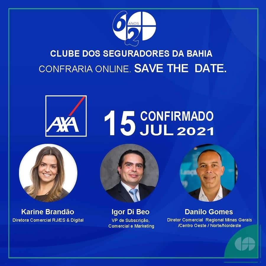 Clube dos Seguradores da Bahia recebe executivos da AXA