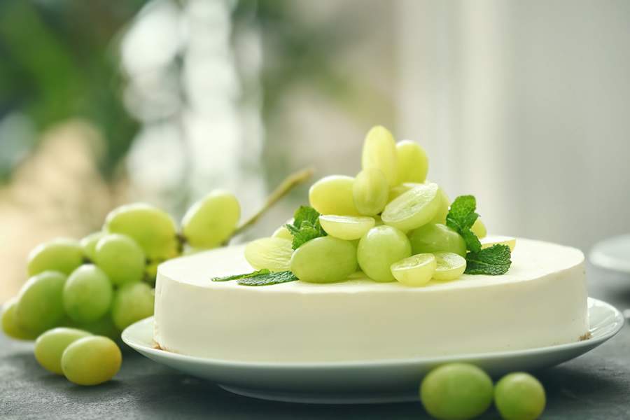 Cheesecake de Uvas Verdes =Divulgação - Marca Mimo