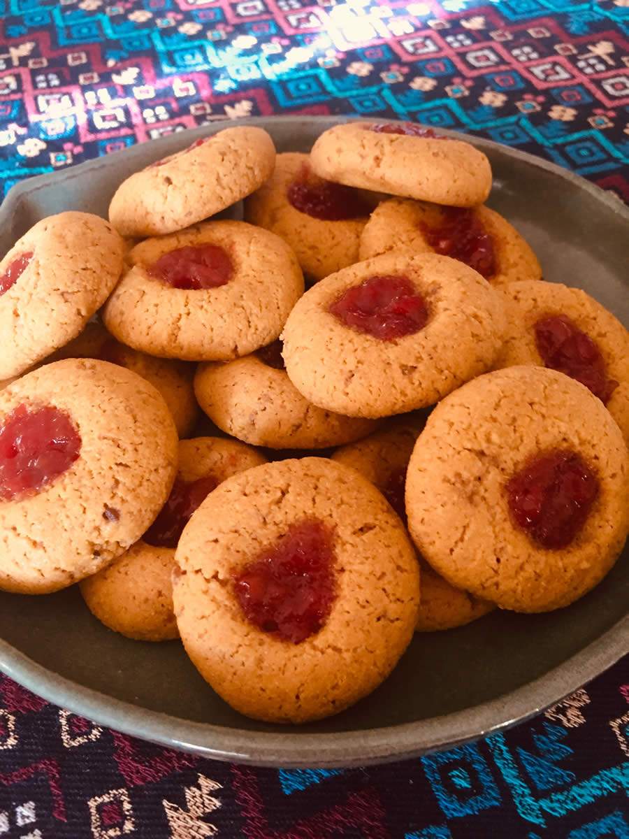 bolcha fuba grão de bico