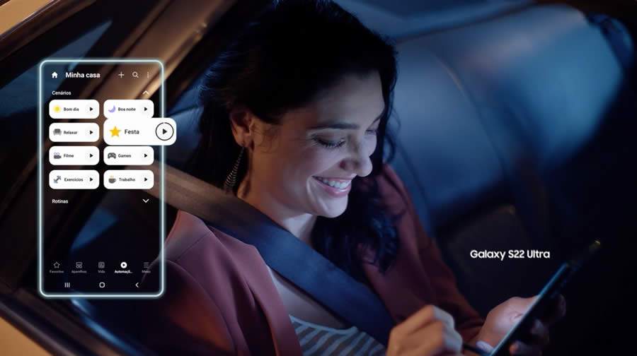 Nova campanha da Samsung revela as possibilidades da vida conectada