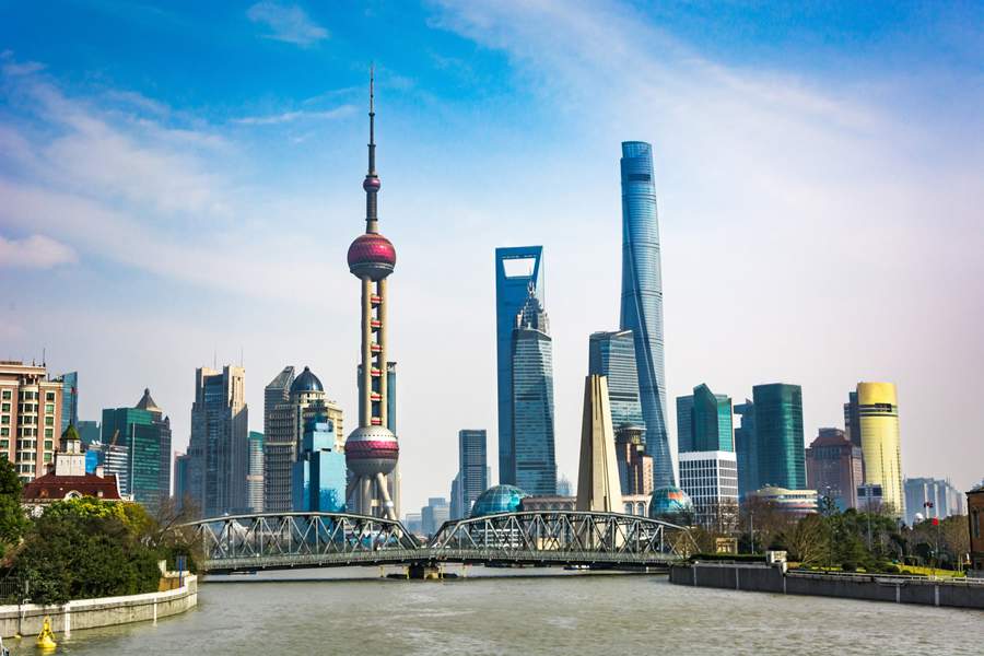A moderna cidade de Xangai - Freepik