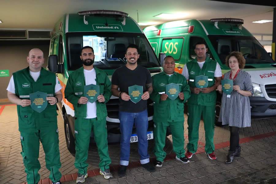 Seguran&ccedil;a do Trabalho: Unimed realiza a&ccedil;&atilde;o e sorteio de pr&ecirc;mios