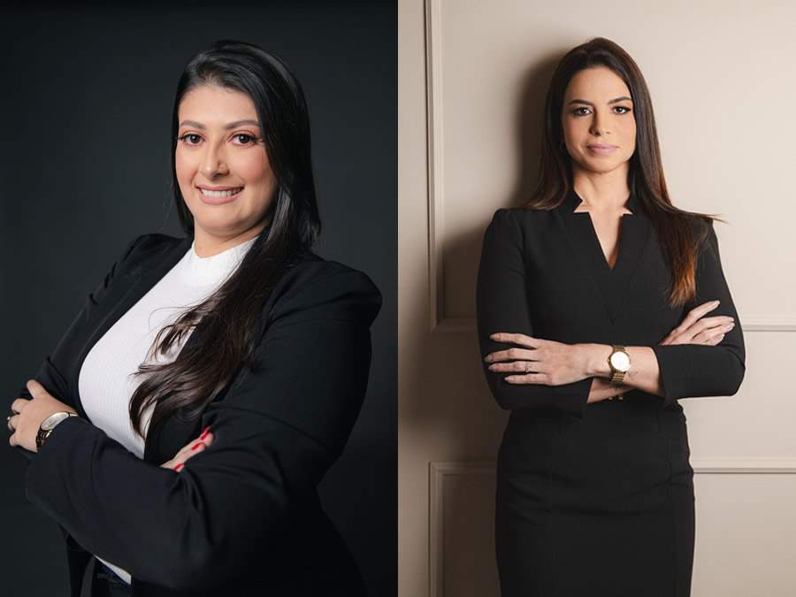 Caroline Barbizan &eacute; coordenadora do Departamento de Folha de Pagamento da Ecovis&reg; BSP e Ta&iacute;s Baruchi &eacute; CEO e s&oacute;cia da Ecovis&reg; BSP.