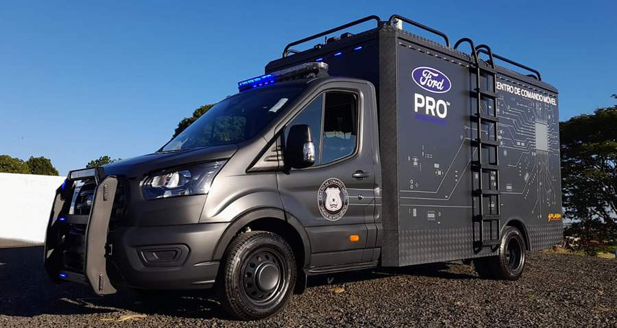 Ford Pro exibe vers&otilde;es especiais da Transit e da Ranger na feira LAAD 2023