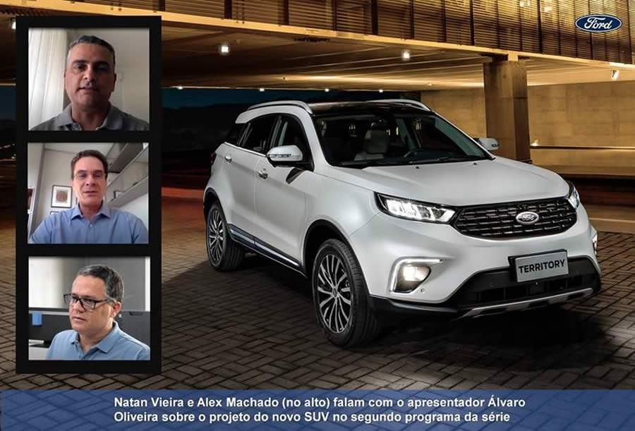 Ford revela detalhes do desenvolvimento do Territory em podcast