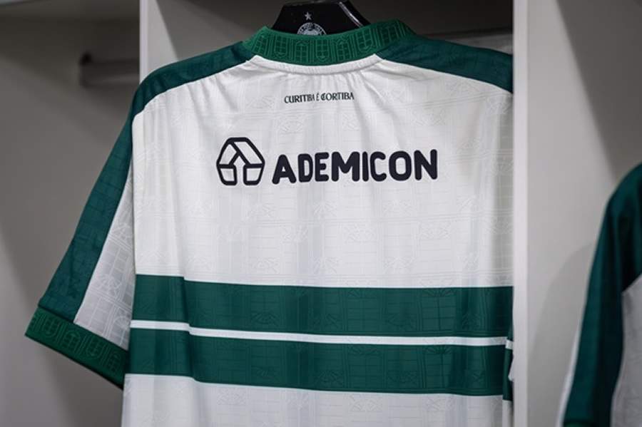Ademicon renova parceria com o Coritiba e garante exposi&ccedil;&atilde;o no uniforme at&eacute; 2029