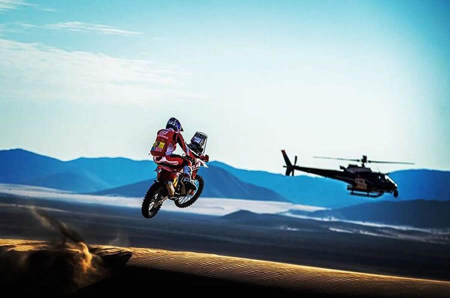 Fot&oacute;grafos brasileiros ganham pr&ecirc;mio de melhor foto do Rally Dakar