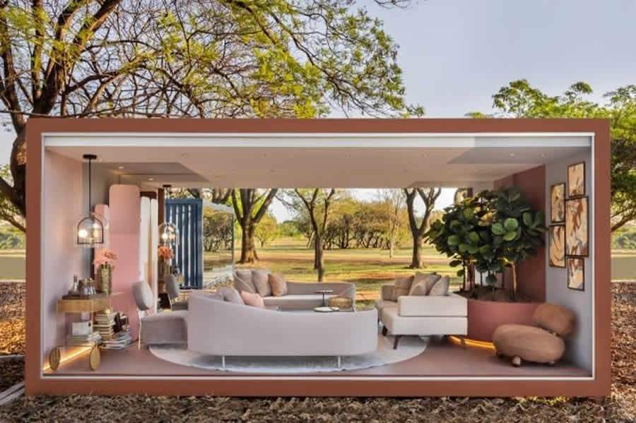 Espa&ccedil;o "Cara de Casa", assinado por George Zardo. Foto: J&uacute;lia Totolli