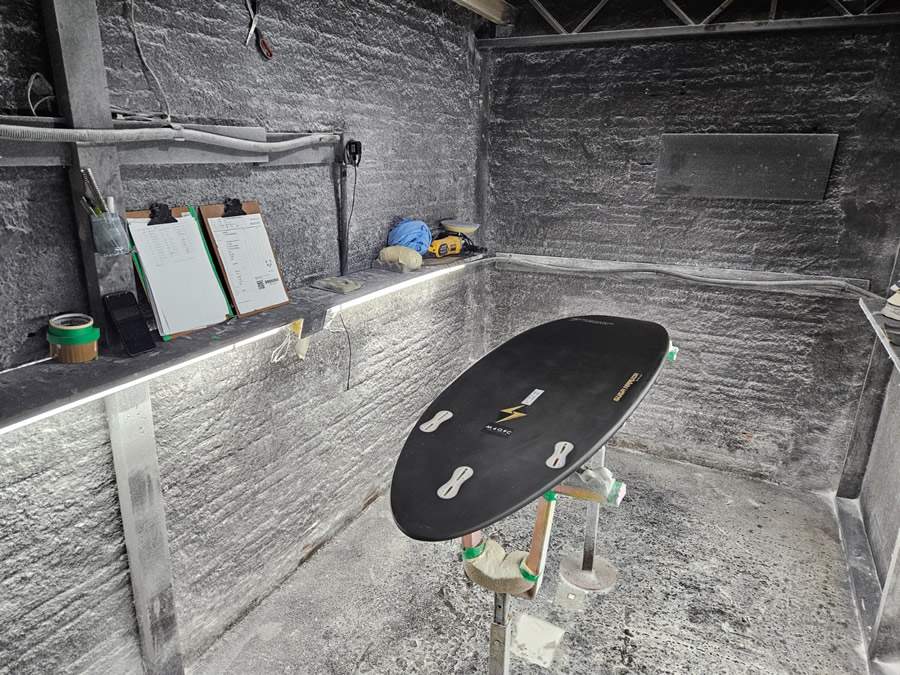 Foto da prancha // Cr&eacute;ditos F&aacute;bio Duarte