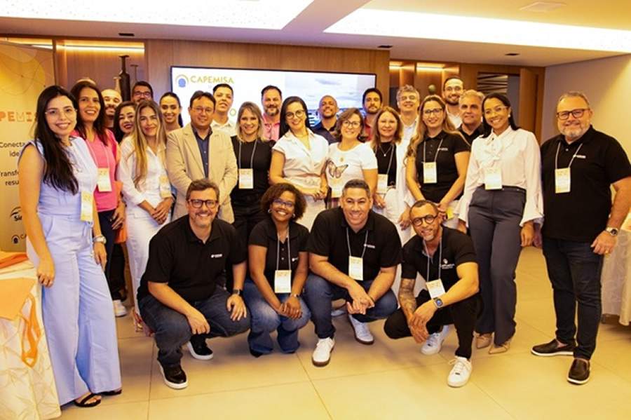 A equipe no CAPEMISA Convida