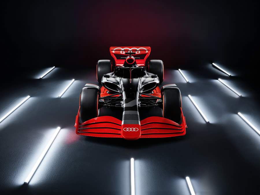 Audi F1 Showcar - Cr&eacute;dito: Divulga&ccedil;&atilde;o  Audi 
