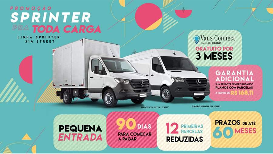 Mercedes-Benz Vans apresenta condi&ccedil;&atilde;o especial de financiamento para linha Street