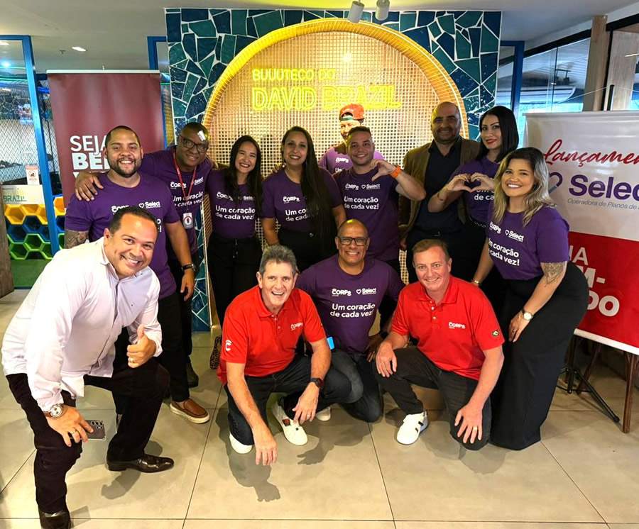 Foto: CORPe e Select Operadora de Sa&uacute;de no evento no Rio de Janeiro