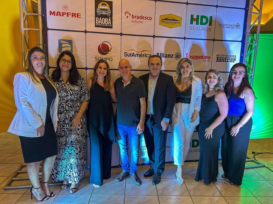 Equipe da HDI Seguros no Pr&ecirc;mio Vis&atilde;o -  (Foto Exclusiva do Segs.com.br - Proibida a reprodu&ccedil;&atilde;o)