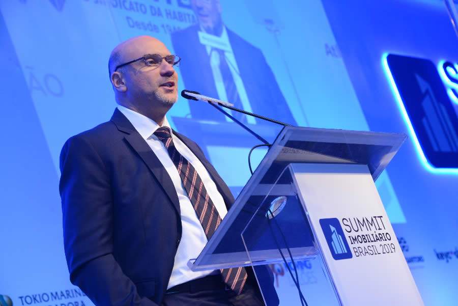 Marcelo Goldman, Diretor Executivo de Produtos Massificados da Tokio Marine, durante evento