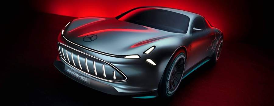 Mercedes-AMG apresenta carro conceito com a vis&atilde;o da marca para o futuro totalmente el&eacute;trico