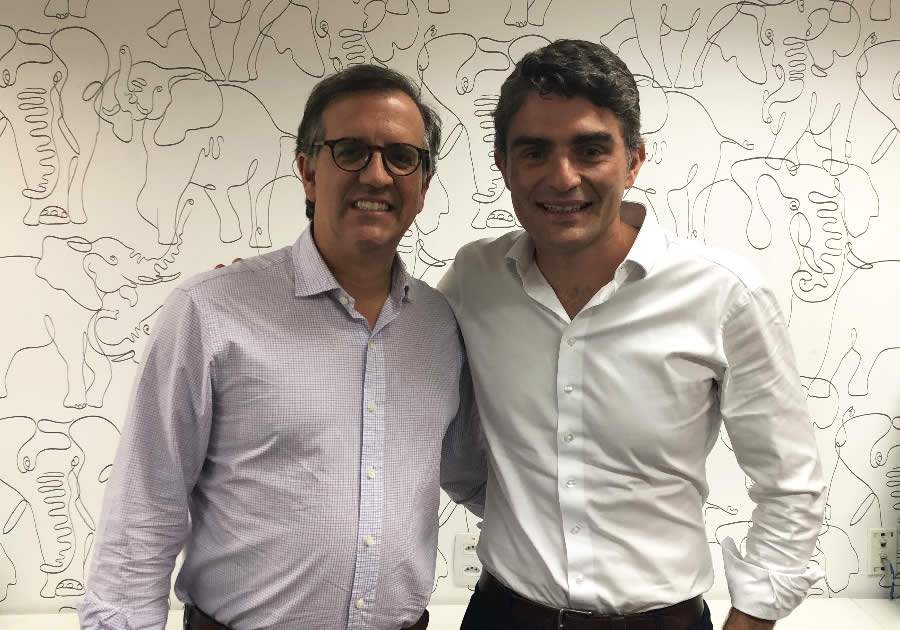 Thomaz (esquerda) e Carlos Eduardo Sarkovas (direita)