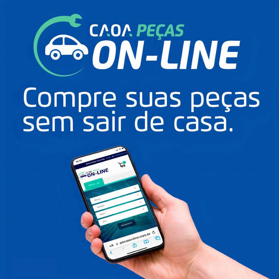 Caoa Apresenta Seu Novo Espa&ccedil;o de Venda de Pe&ccedil;as Para Pessoas F&iacute;sicas na Internet