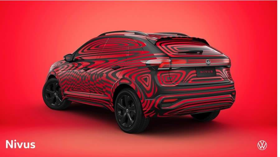 Nivus mistura os estilos crossover, SUV coupé e carro-design em um novo conceito de Volkswagen