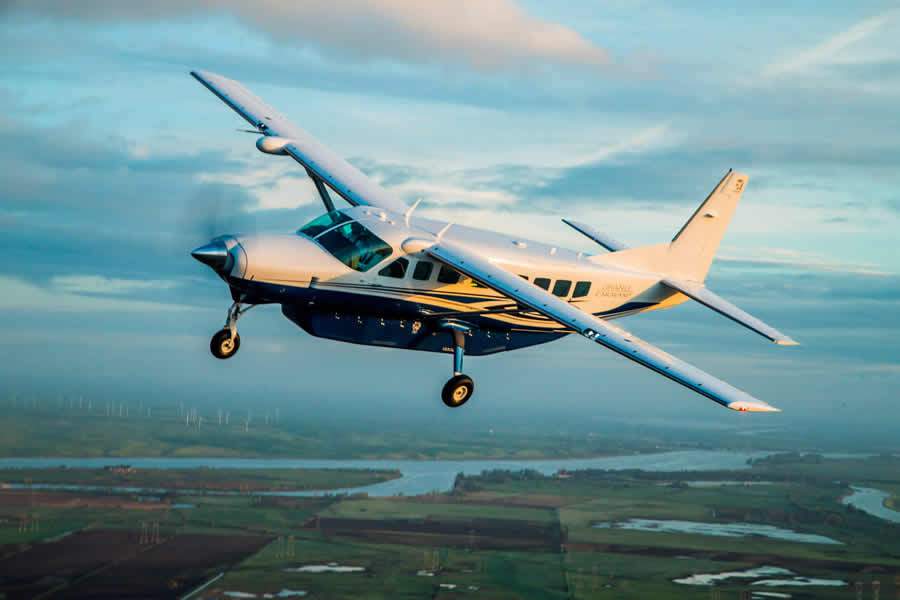 Grand Caravan EX em voo - Cessna e Textron Aviation