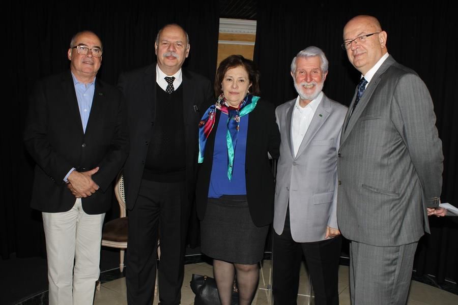 Evaldir Barboza de Paula, Elcio Fontana, Ana Maria, Calegari e Nelson Fontana