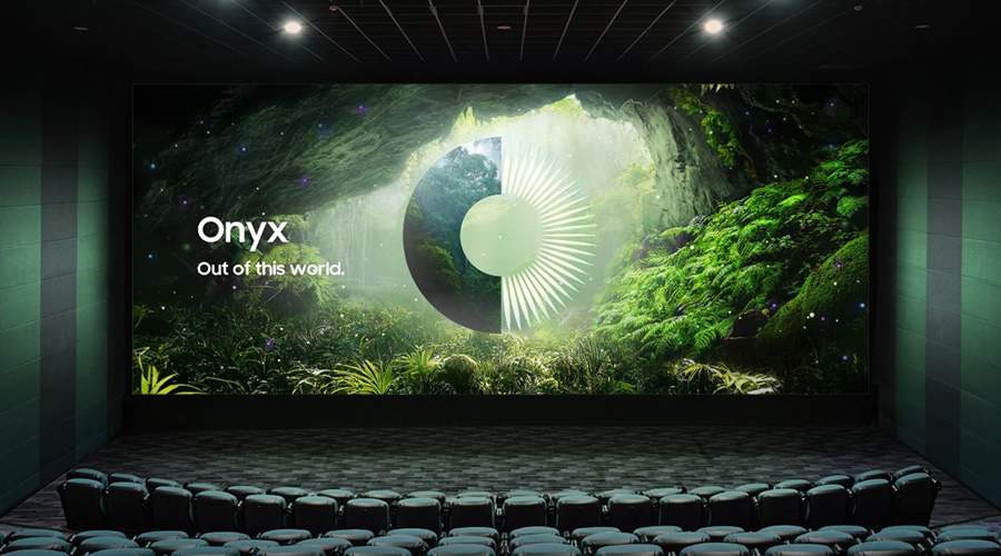 Samsung apresenta tela Onyx de LED de 14 metros na CinemaCon 2026
