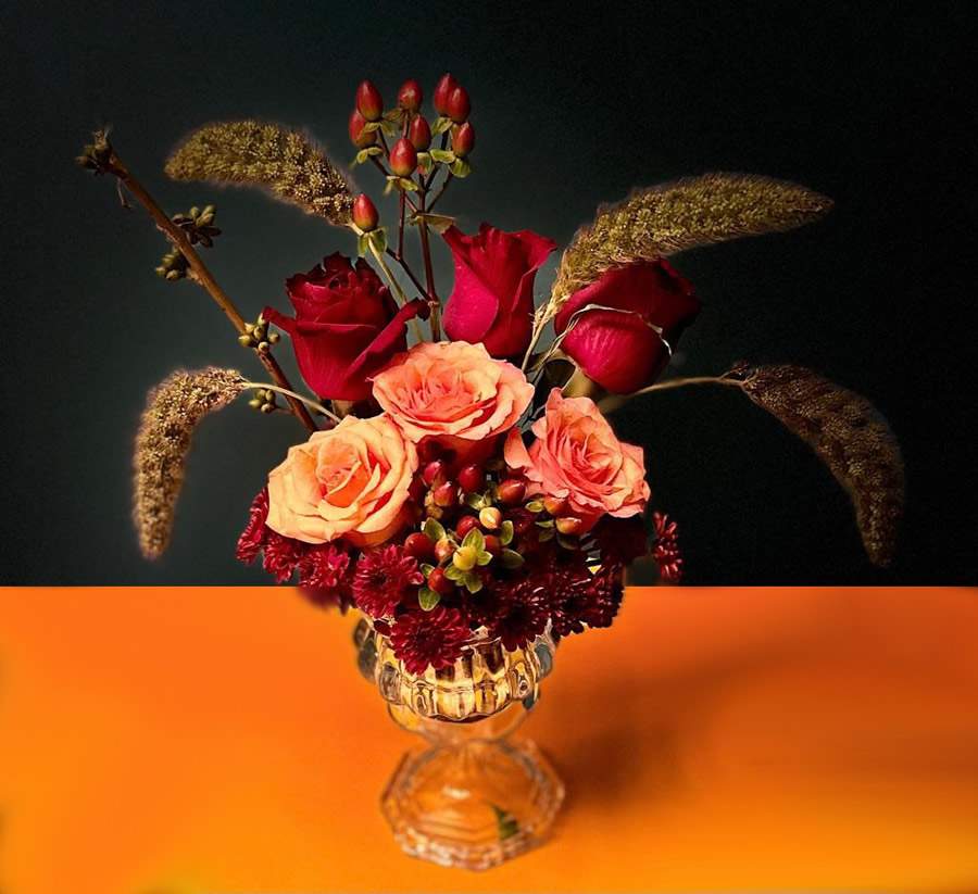 Angela Melman - arranjos de flores fim de ano
