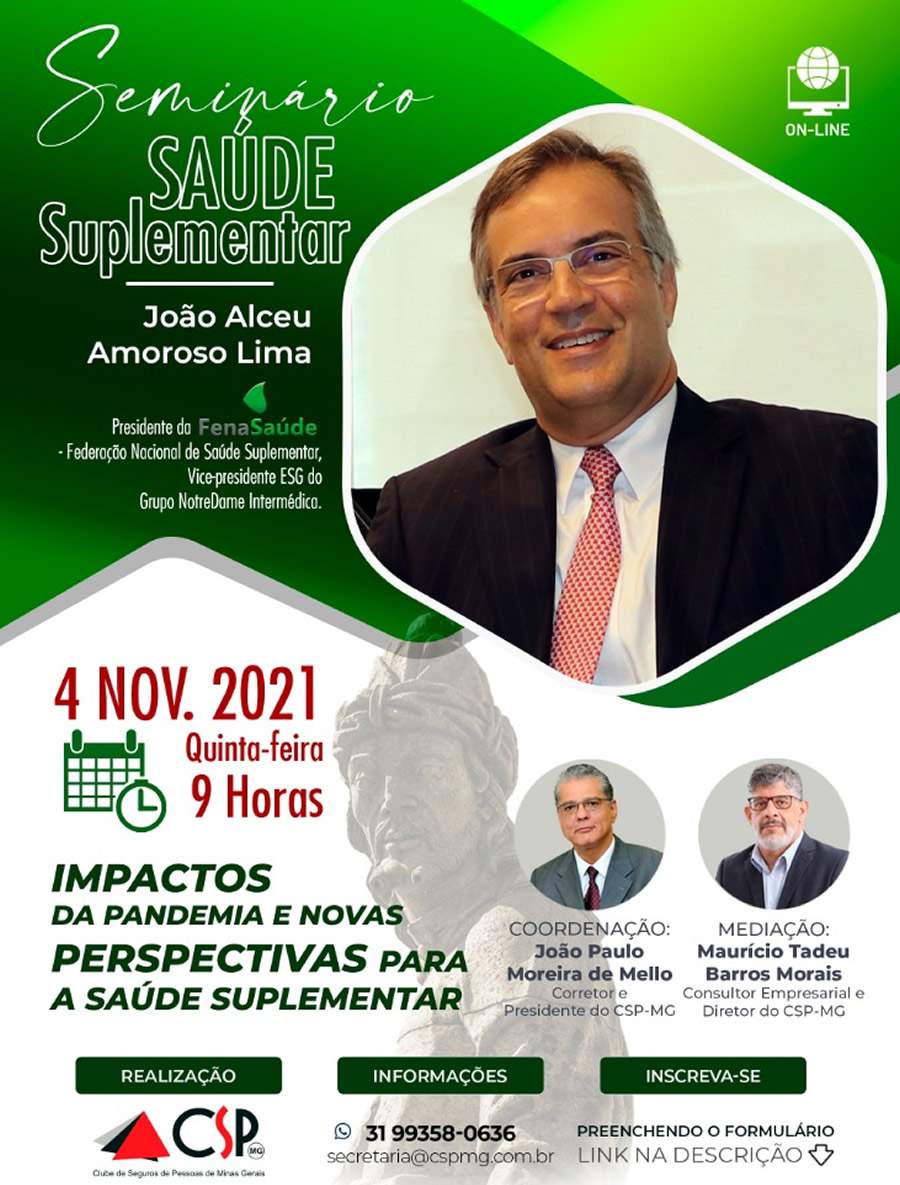 CSP-MG e FenaSa&uacute;de debatem cen&aacute;rio e perspectivas da sa&uacute;de suplementar