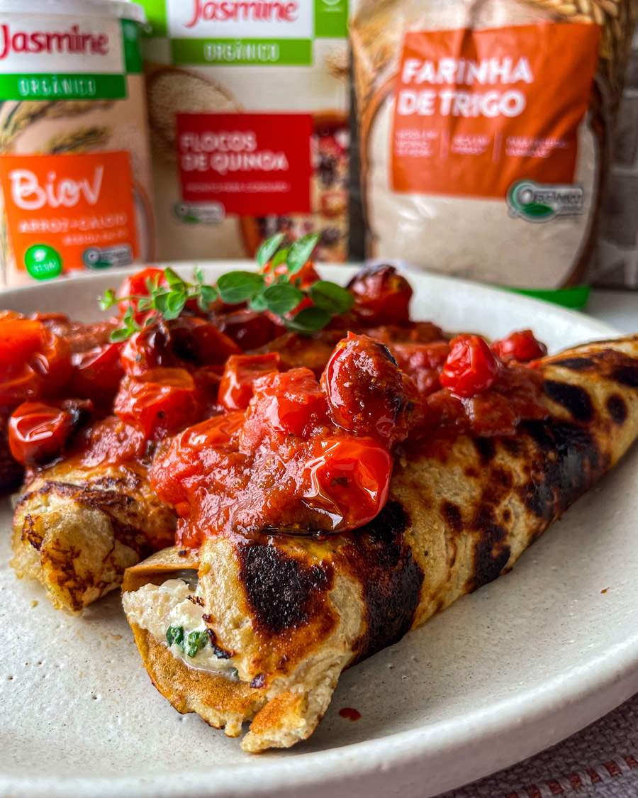 Crepe de Atum com Espinafre - Agregare Food Styling