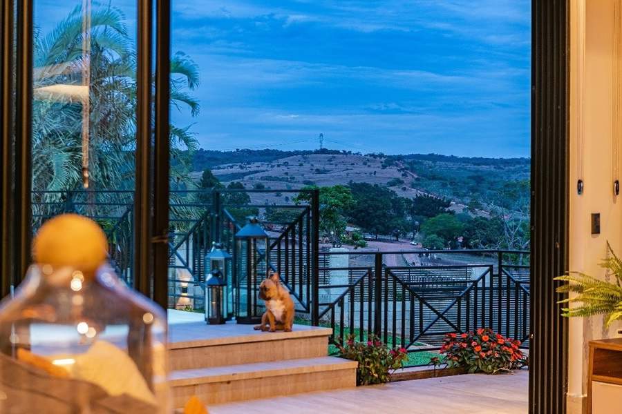 O Home EXT (90 x 90 cm), da Decortiles (@decortiles), tem resist&ecirc;ncia ao escorregamento, mas n&atilde;o for&ccedil;a a articula&ccedil;&atilde;o dos animais. Foto: Marcelo Calli