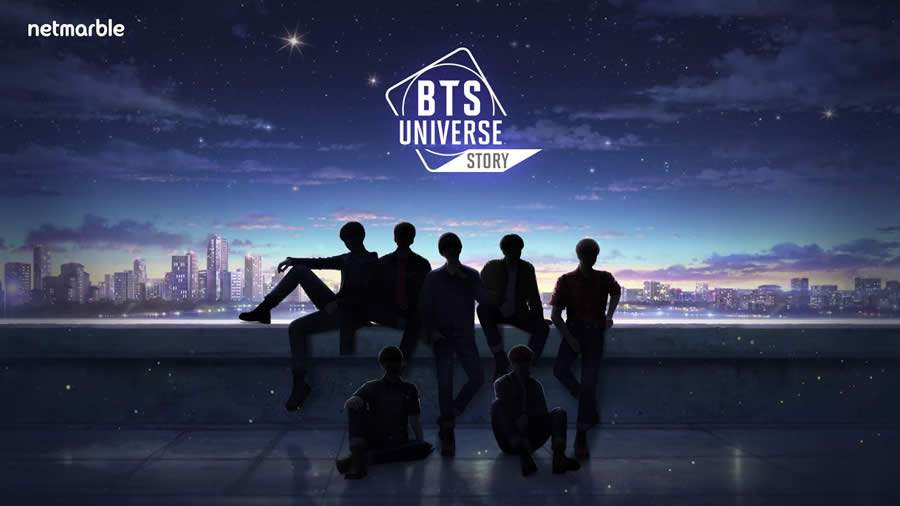 Netmarble revela site teaser de BTS Universe Story, novo jogo de BTS para celulares