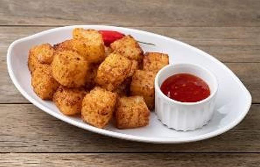 Xandô Receita: Dadinho de Tapioca com Queijo Coalho Xandô: como entrada, petisco ou acompanhamento, é uma opção saudável e saborosa