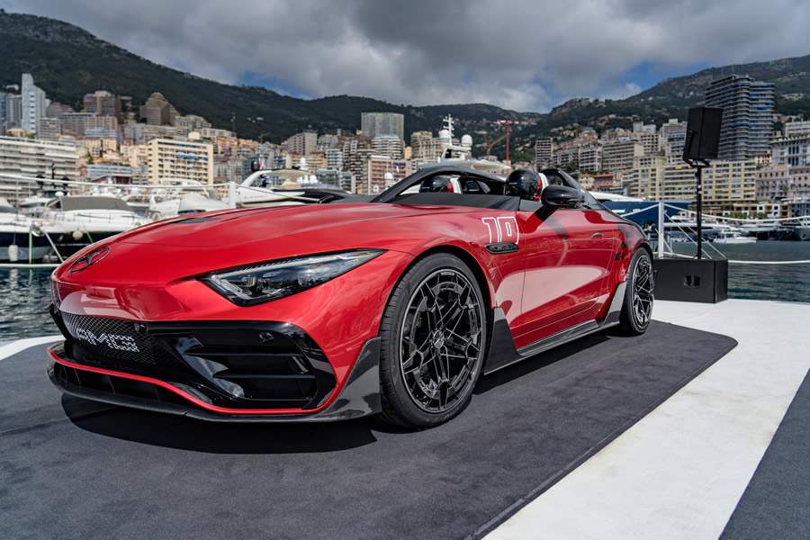 Mercedes-AMG PureSpeed Concept &eacute; uma pr&eacute;via do primeiro modelo da s&eacute;rie ultra exclusiva Mythos