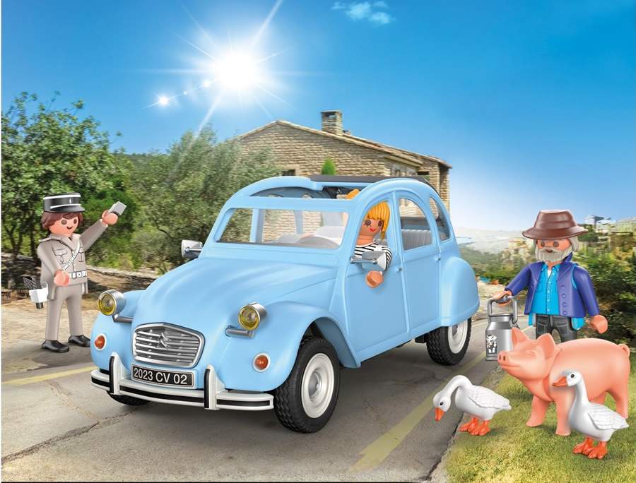 Citro&euml;n 2CV chega para as crian&ccedil;as na vers&atilde;o Playmobil