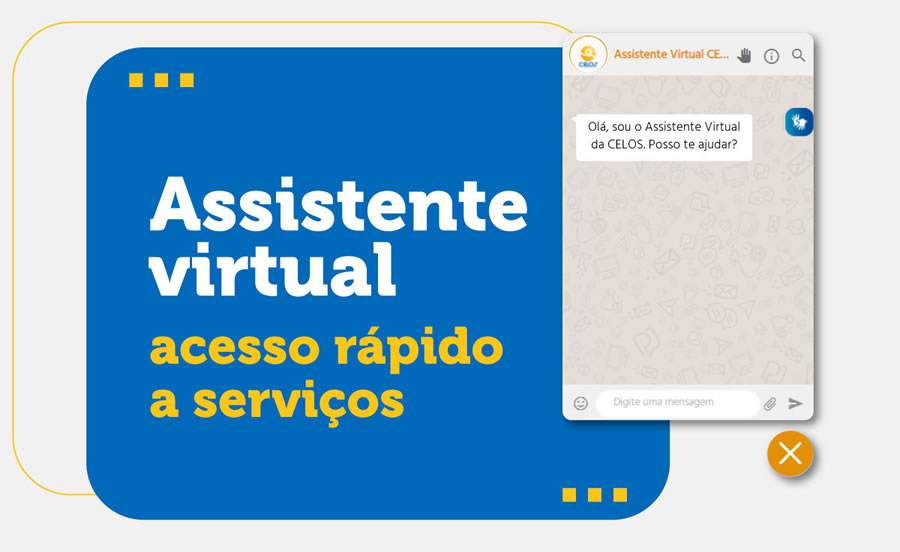 CELOS lan&ccedil;a assistente virtual para facilitar acesso a servi&ccedil;os