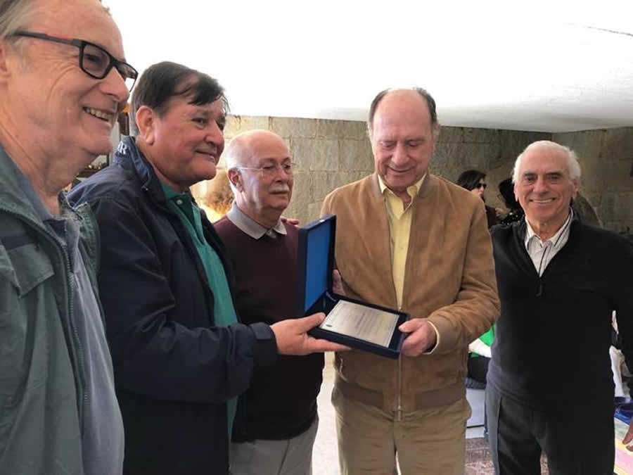 Clube da Bolinha do Rio de Janeiro presta homenagem a João Elísio Ferraz de Campos