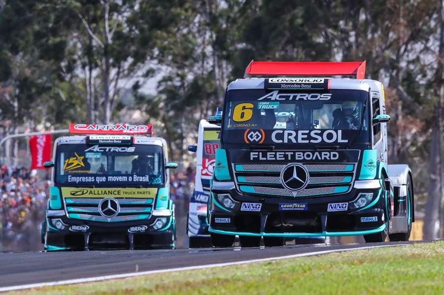 Com Mercedes-Benz Actros, Wellington Cirino vence em Londrina e assume a lideran&ccedil;a da Copa Truck
