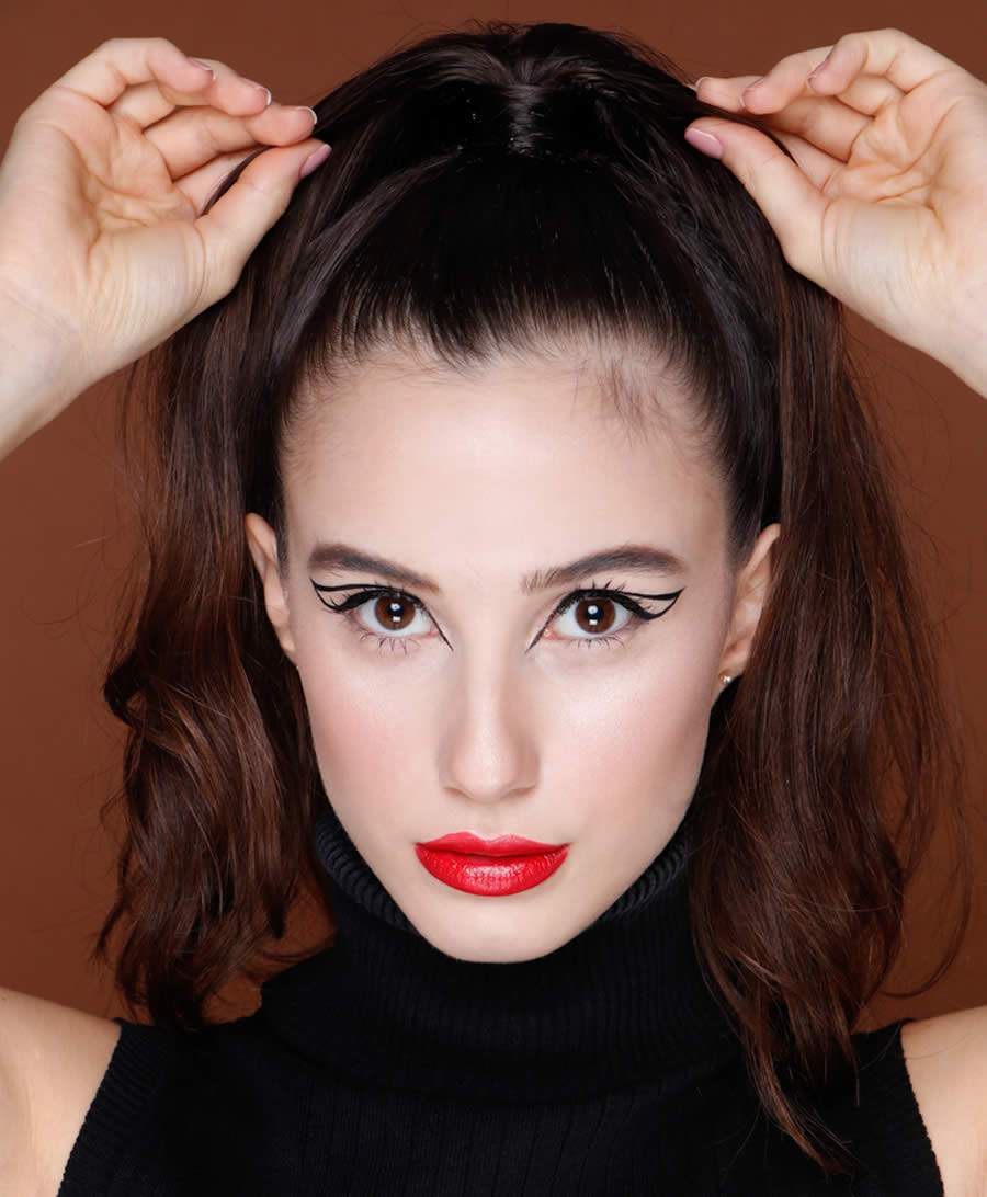 Aprenda a fazer o delineado gr&aacute;fico incr&iacute;vel usado pela Juliette do BBB